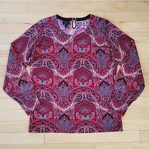 3/$15 TALBOTS 100% merino wool sweater size medium